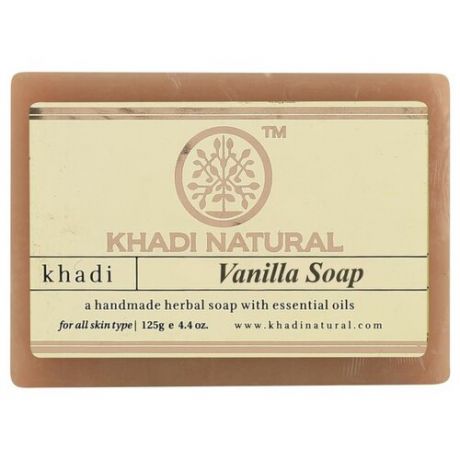 Мыло Ваниль Кхади (VANILLA SOAP Khadi) 125 г