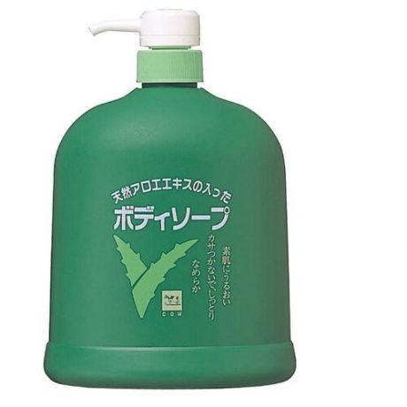 Жидкое мыло для тела Cow Brand Aloe Body Soap с экстрактом алоэ 1200 мл