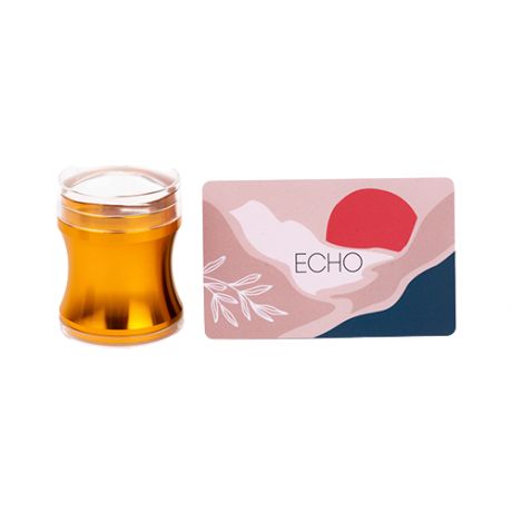 Набор ONIQ Набор Echo Stamper + скребок pink