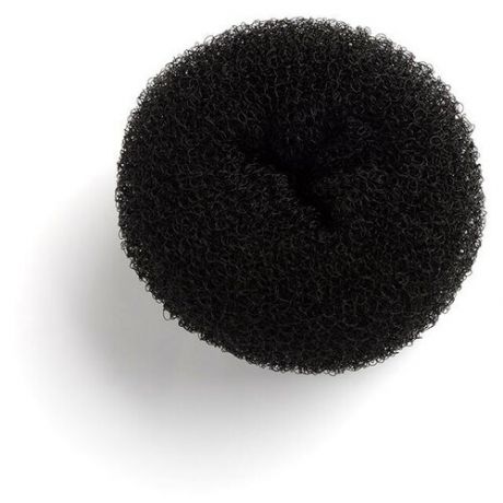 Tnl, бублик для волос нейлоновый (80 мм, черный)