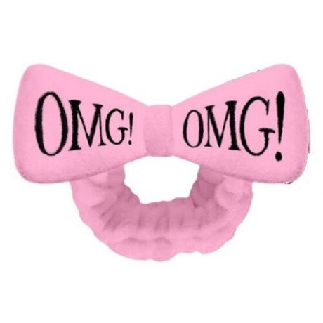 Дабл Дейр ОМГ Hair Band- Light Pink Повязка косметическая для волос нежно- розовая 1 шт. (Double Dare OMG, Double Dare)