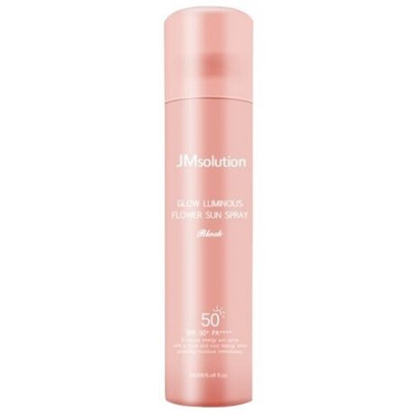 Солнцезащитный спрей с экстрактом розы JMSolution Glow Luminous Flower Sun Spray Rose SPF50+ PA++++