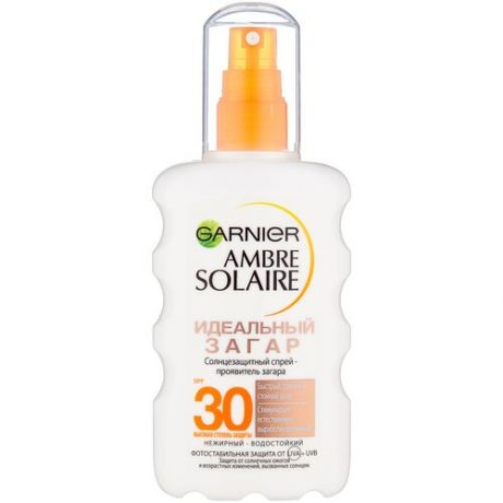 Спрей Garnier Ambre Solaire Идеальный загар, spf30 200мл - L