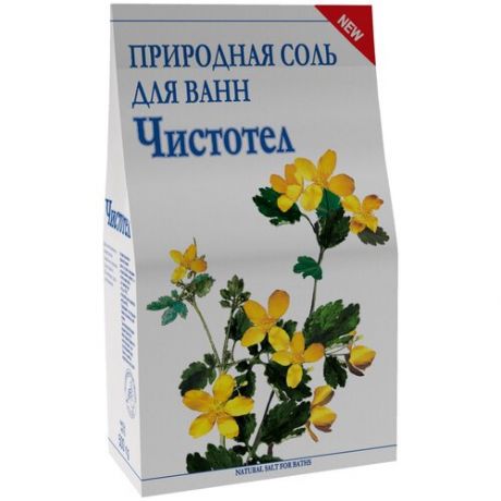 Соль для ванн Природная "Чистотел", 500 г