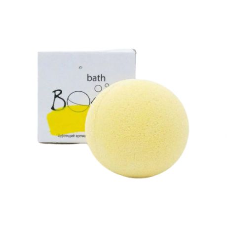 Бомбочка для ванны "Ванильный сахар" цвет желтый