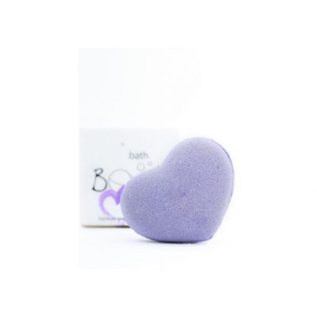 Бомбочка для ванны, "Lilac candy". цвет сиреневый