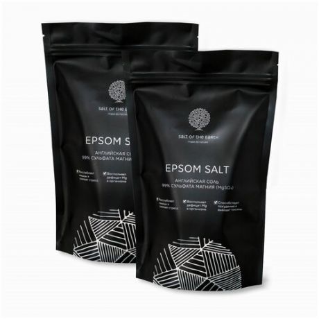 Английская соль для ванны Salt of the Earth 2 кг