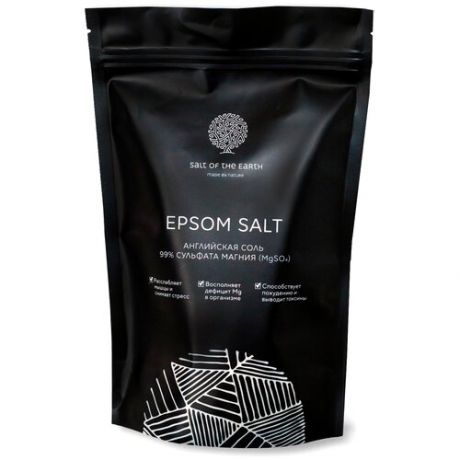 Соль для ванн SALT OF THE EARTH английская, 500 г