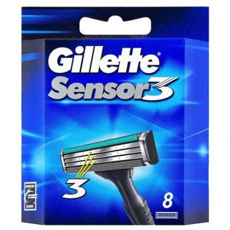 Сменные кассеты Gillette Sensor 3, 2 шт.