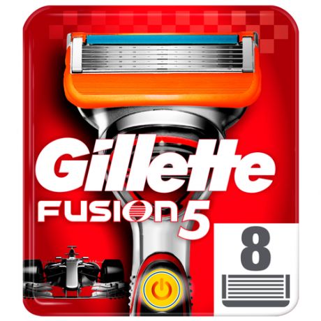 Сменная кассета Gillette Fusion5 Power, 8 шт