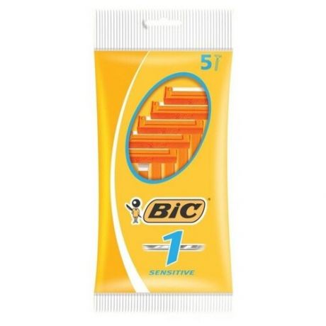 Станок для бритья BIC 1 Sensetive, 5 шт