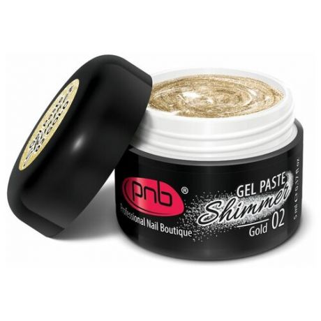 Паста гелевая PNB Shimmer Gel Paste 02 gold