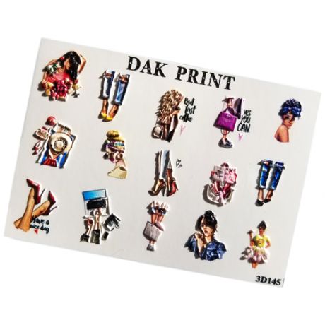 Слайдер дизайн Dak Print 3D 145 разноцветный