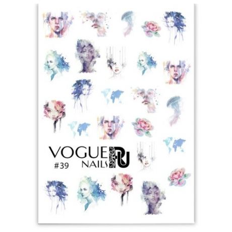 Слайдер дизайн Vogue Nails 39 разноцветный