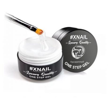 XNAIL Гель для наращивания ногтей Luxury Quality Gel прозрачный 15 гр