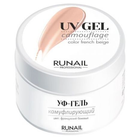 Гель Runail Professional UV Gel Camouflage камуфлирующий, 30 г розовая карамель