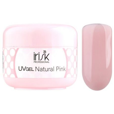 Гель Irisk Professional ABC Limited collection, 15 мл milky pink