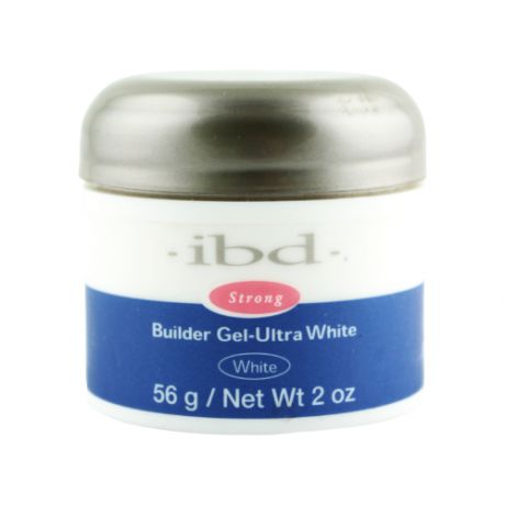 Гель для ногтей конструирующий Ibd Builder Gel Ultra White ультра белый 56 г