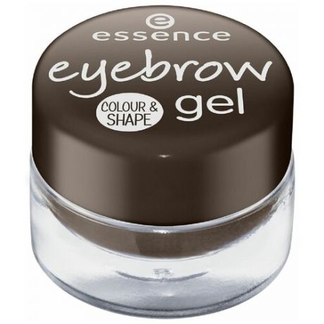 Гель для бровей ESSENCE Eyebrow gel Colour & Shape, 03 light-medium brown