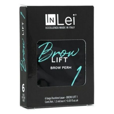 InLei Перманентный состав для бровей Brow Lift 1, упаковка 6 шт