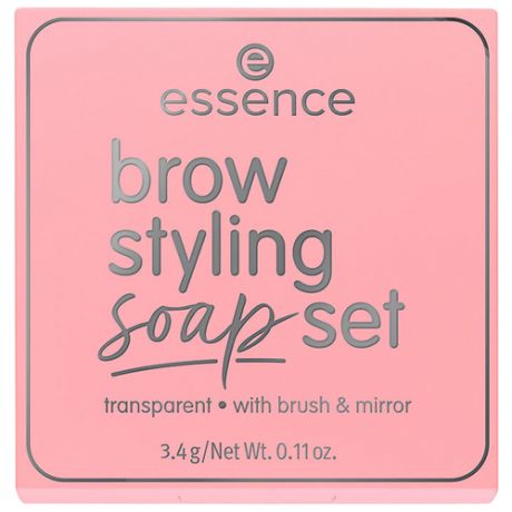 Essence Мыло для бровей Brow styling soap set прозрачный