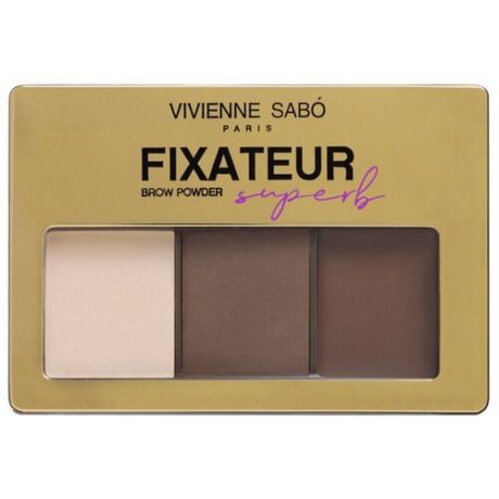 Vivienne Sabo набор для бровей Fixateur Brow Powder Superb