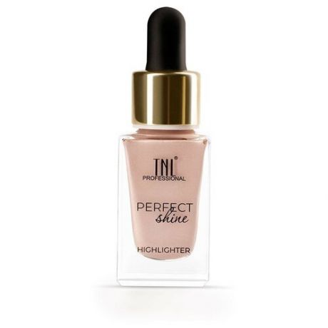 TNL Professional Жидкий хайлайтер Perfect Shine, 01, gold