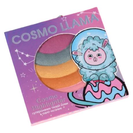 Радужный хайлайтер для невероятного сияния кожи Cosmo Llama Beauty Fox 4765990 .