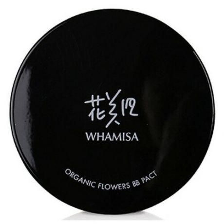 Whamisa BB кушон Organic Flowers, SPF 50, 16 г, оттенок: #27 deep beige