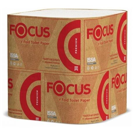 Полотенца бумажные д/дисп. FOCUS Premium Zсл 2слбелцел 200л20пач/уп 5069955 1418112
