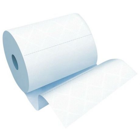 Полотенца бумажные в рулонах OfficeClean (M1), 1-слойные, 280м/рул, ЦВ, ультрадлина, перфорац., белые ( Артикул 262647 )