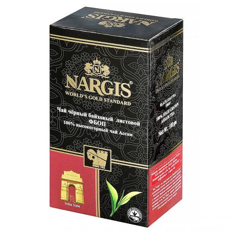 Чай черный Ассам FBOP, Nargis, 100 г
