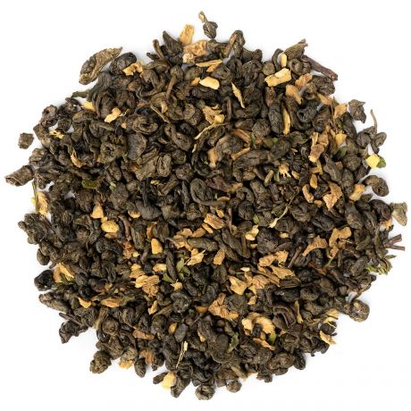 Чай зеленый Имбирная свежесть на Ганпаудере, 100 г