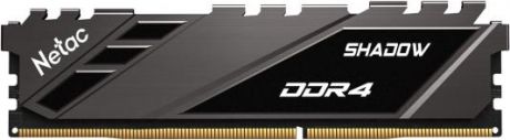 Модуль памяти DDR 4 DIMM 32Gb (16Gbx2) PC25600, 3200Mhz, Netac Shadow NTSDD4P32DP-32E CL16 Grey, 1.35V, с радиатором