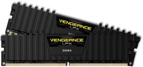 Оперативная память для компьютера 64Gb (2x32Gb) PC4-28800 3600MHz DDR4 DIMM CL18 Corsair Vengeance LPX CMK64GX4M2D3600C18