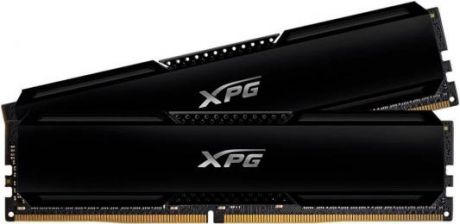 Оперативная память для компьютера 32Gb (2x16Gb) PC4-28800 3600MHz DDR4 DIMM CL18 A-Data XPG Gammix D20 (AX4U360016G18I-DCBK20)