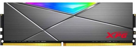 32GB ADATA DDR4 3200 DIMM XPG SPECTRIX D50 RGB Grey Gaming Memory AX4U320032G16A-ST50 Non-ECC, CL16, 1.35V, Heat Shield, RTL, (933584)