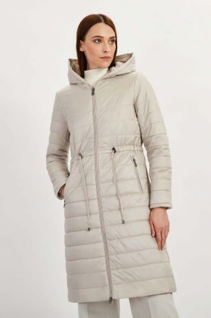 Baon Пальто с капюшоном, жен., серый, XS