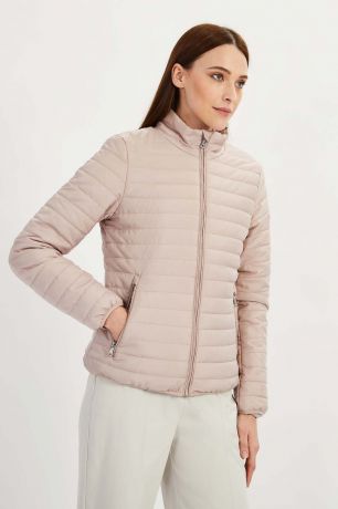 Baon Базовая куртка с молнией, жен., бежевый, XL
