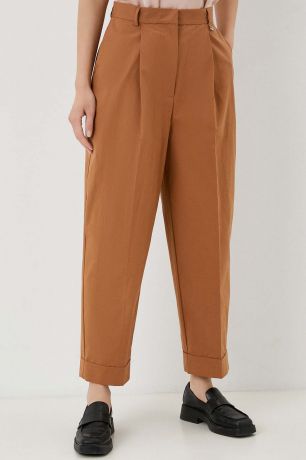 Baon Широкие брюки из комплекта, жен., коричневый, XXL