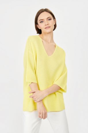Baon Свободный пуловер, жен., желтый, XS