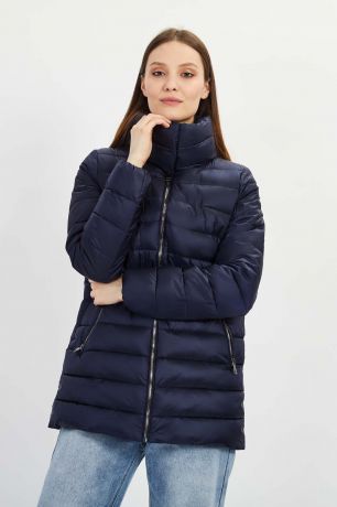 Baon Удлинённая куртка с капюшоном, жен., синий, XS