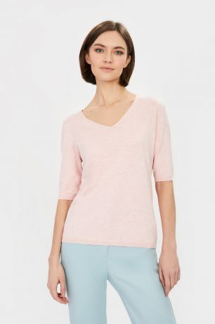Baon Пуловер из тонкого трикотажа, жен., розовый, XXL