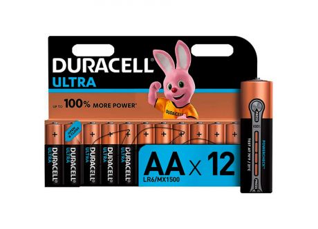 Батарейка Ultra Power AA/LR6, 1.5 В, пальчиковые, 12 шт