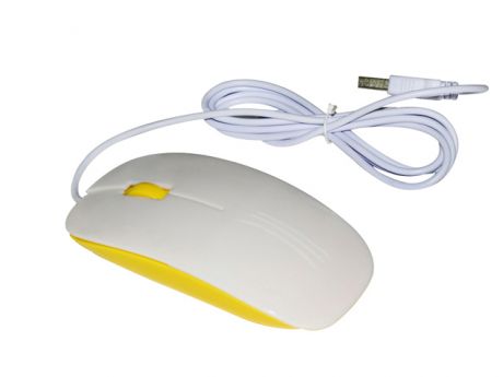 Мышка компьютерная M3DYG для термотрансфера желтая