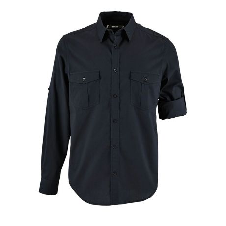 Рубашка мужская BURMA MEN темно-синяя, размер S