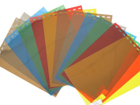 Обложки пластиковые, Прозрачные без текстуры, A3, 0.20 мм, Красный, 50 шт