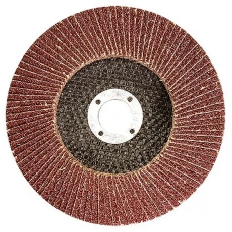 круг лепестковый торцевой клт-1, зернистость р80(16н), 125 х 22,2 мм, (баз) 74006