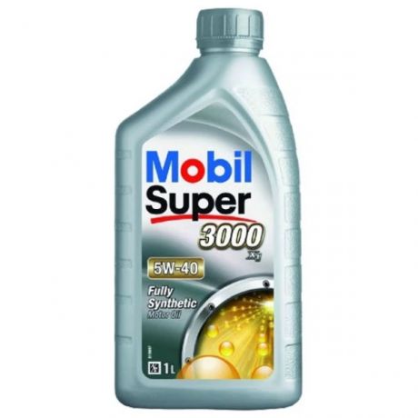 масло моторное 5w40 1л синтетическое 3000х1 mobil super