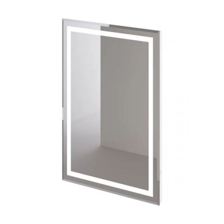 зеркало для ванной комнаты с подсветкой ika evo (57смx46см)